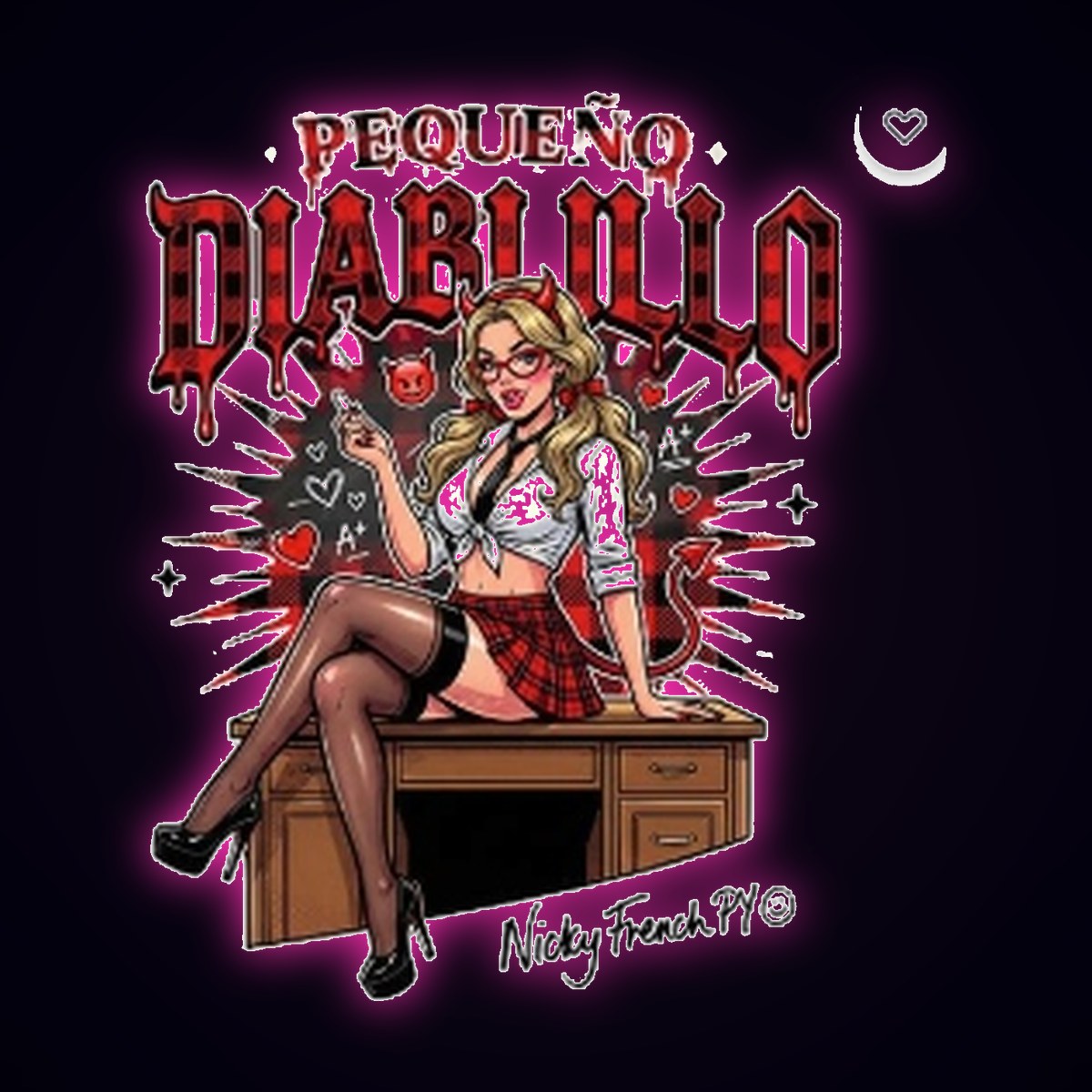Pequeño Diablillo Schoolgirl